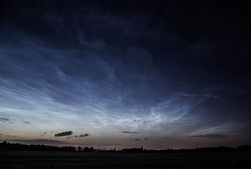 Noctilucent Clouds from Edinburgh