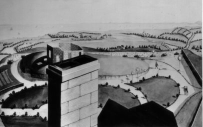The grounds of the popular observatory