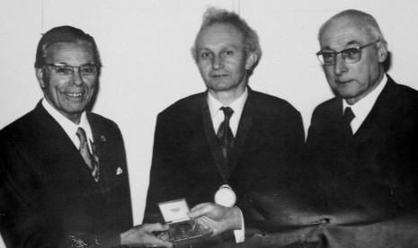 Norman G. Matthew presented with the Lorimer medal