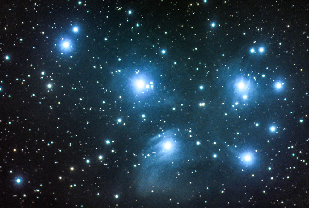 pleiades Winter's coming and the Pleiades are rising - Astronomical Society