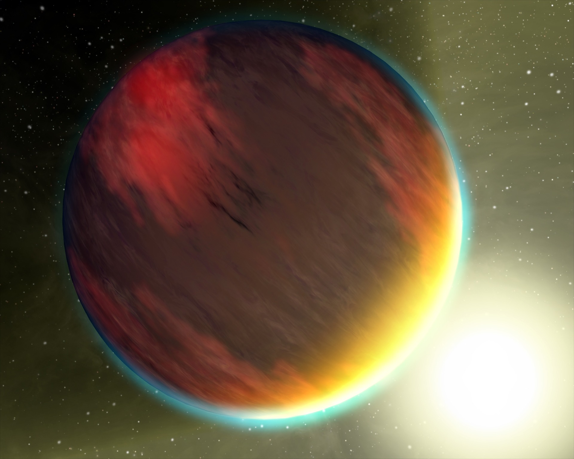 Exoplanet atmosphere