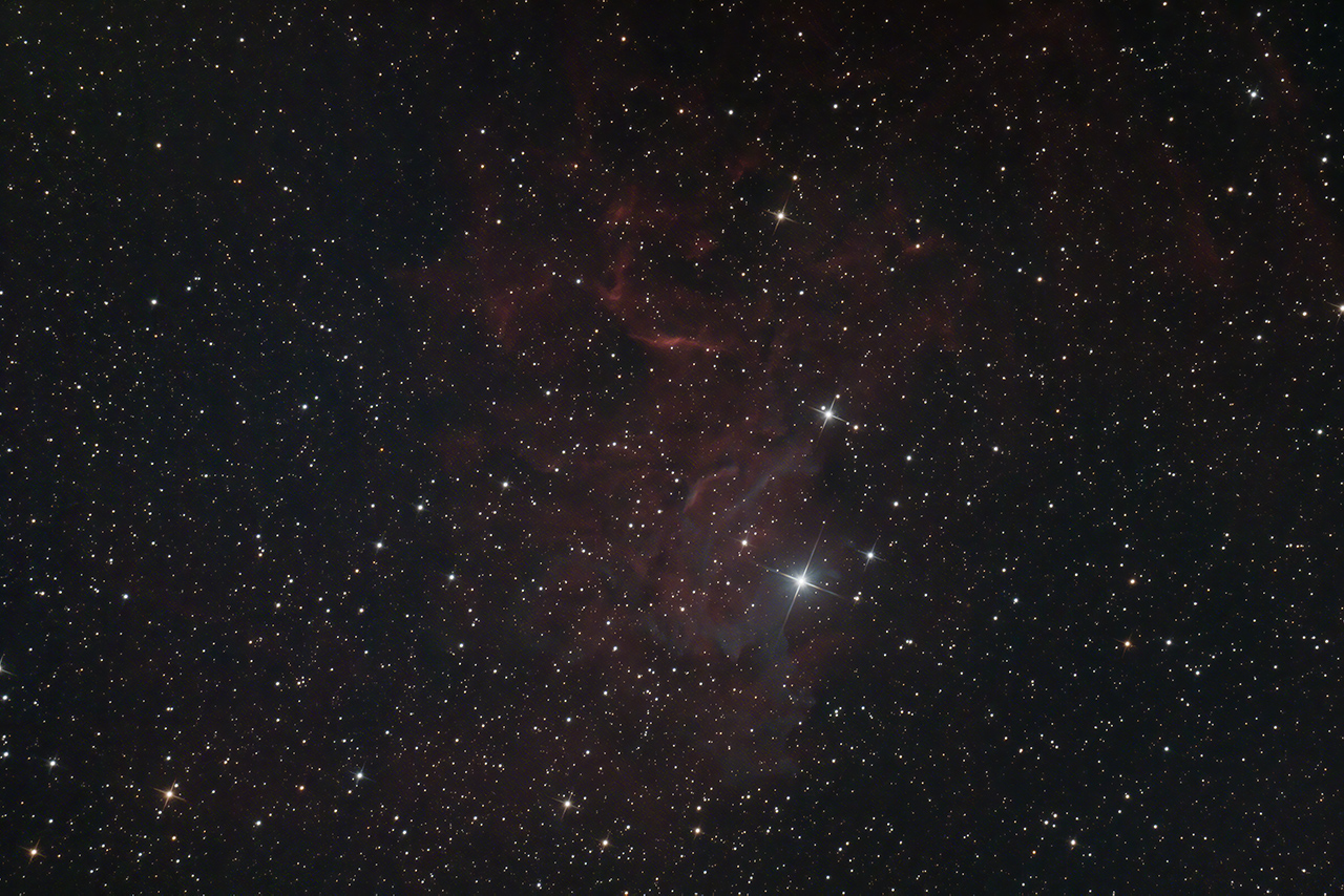 Flaming Star Nebula