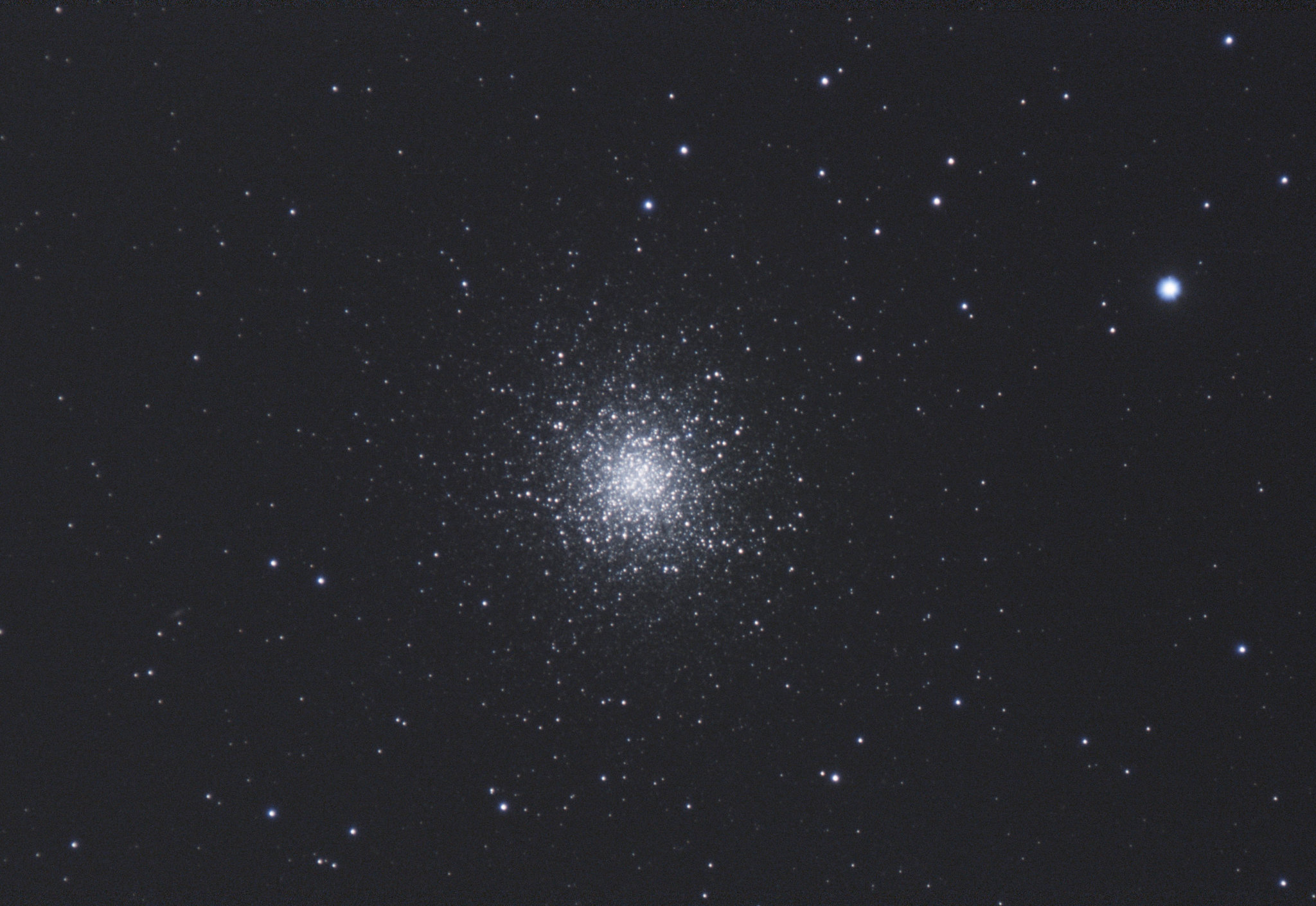 M13 Glob. Cluster 140321 Herc. (1 of 1) Nigel Goodman. An old favourite ! 240s at 121/30 With 2x 2" barlow.