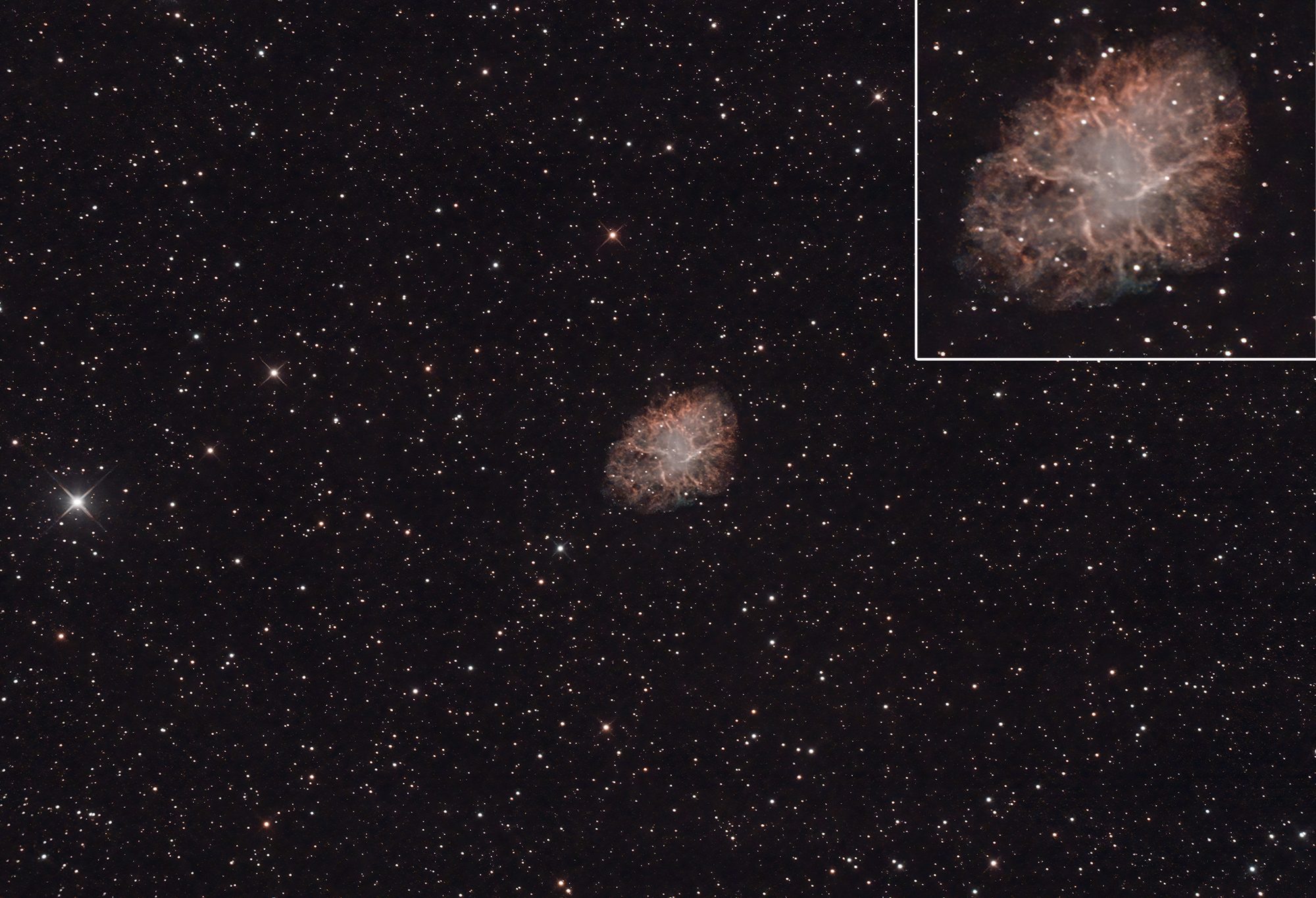 M1 Mark Phillips - 250mm f4.8 Newtonian, QHY168C tri-band