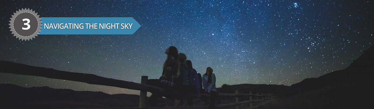 3 Navigating the night sky