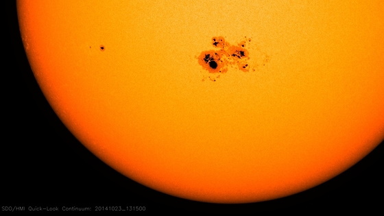 Sunspots Image Credit: NASA/SDO