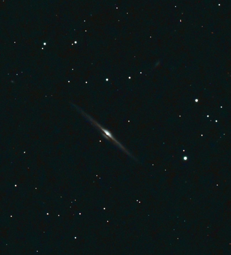 C38 NGC 4565 Needle Galaxy Pat Devine Williams Optics Redcat 51 ZWO183mc pro Optolong l-pro filter