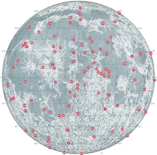 Lunar100Map Sky & Telescope