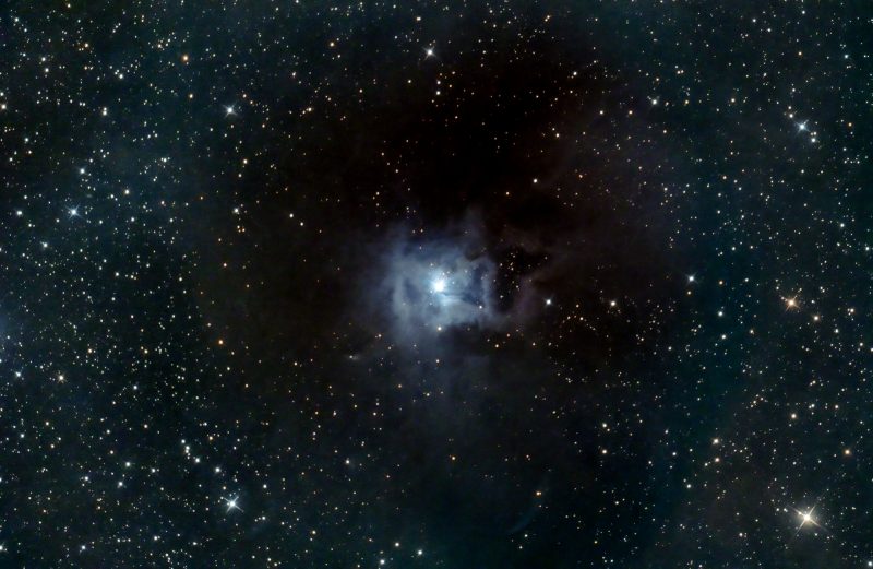 C4 NGC7023 Iris Nebula, Mark Phillips 250mm f4.8 Newtonian, QHY168C