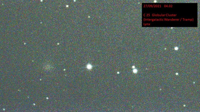 C25 NGC 2419 Globular Cluster Lynx mag.10.4 (Hugh Somerville)