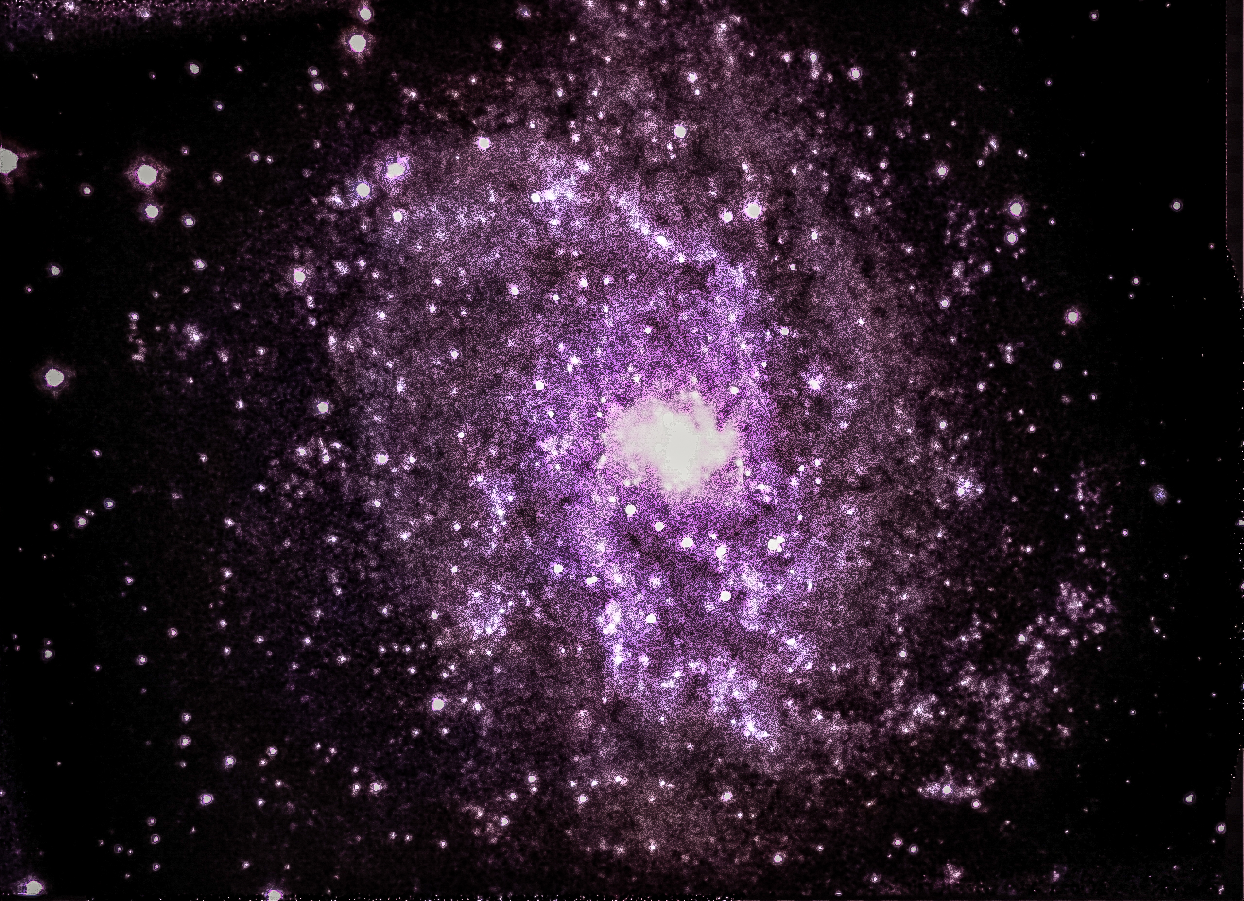 M33 - Triangulum Galaxy (William Bonar) 10/12/2021 Unistellar Equinox Photoshop express