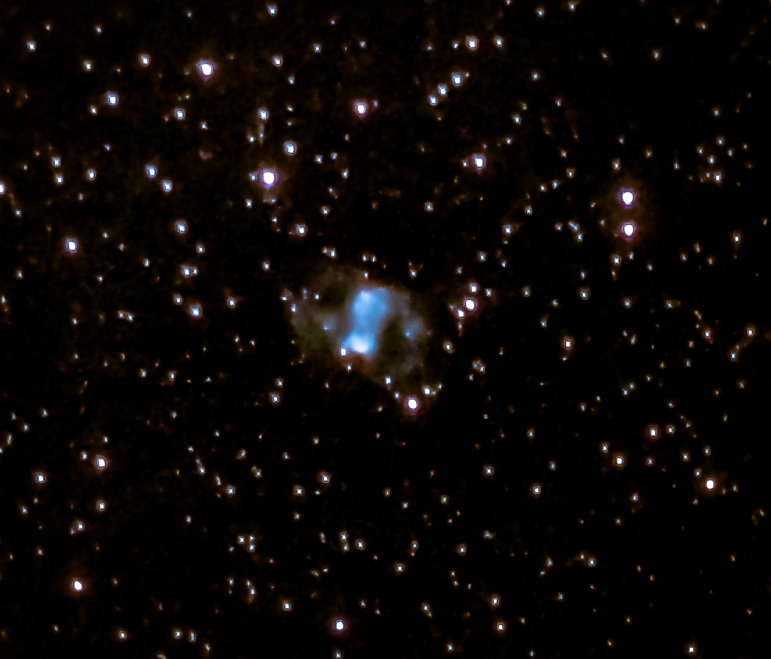 M76 Little Dumbell Nebula (William Bonar) 10/121 Unistellar Equinox