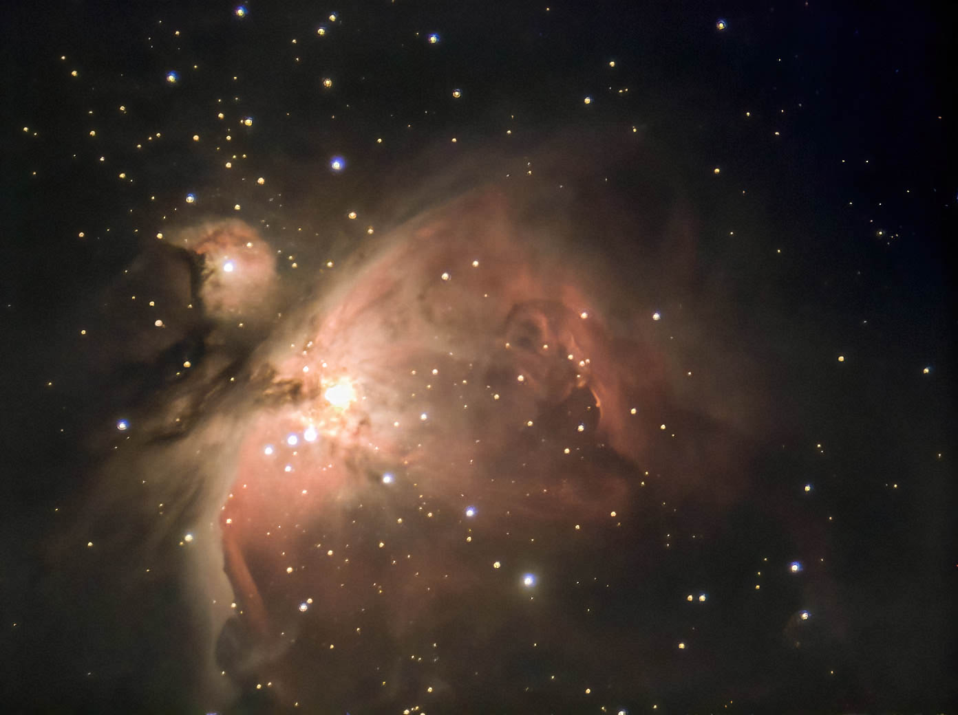 M42 (Andrew Farrow) 20.1.22 ES 127mm Scope with Atik Infinity camera and 0.67 FR 10secsx440secs