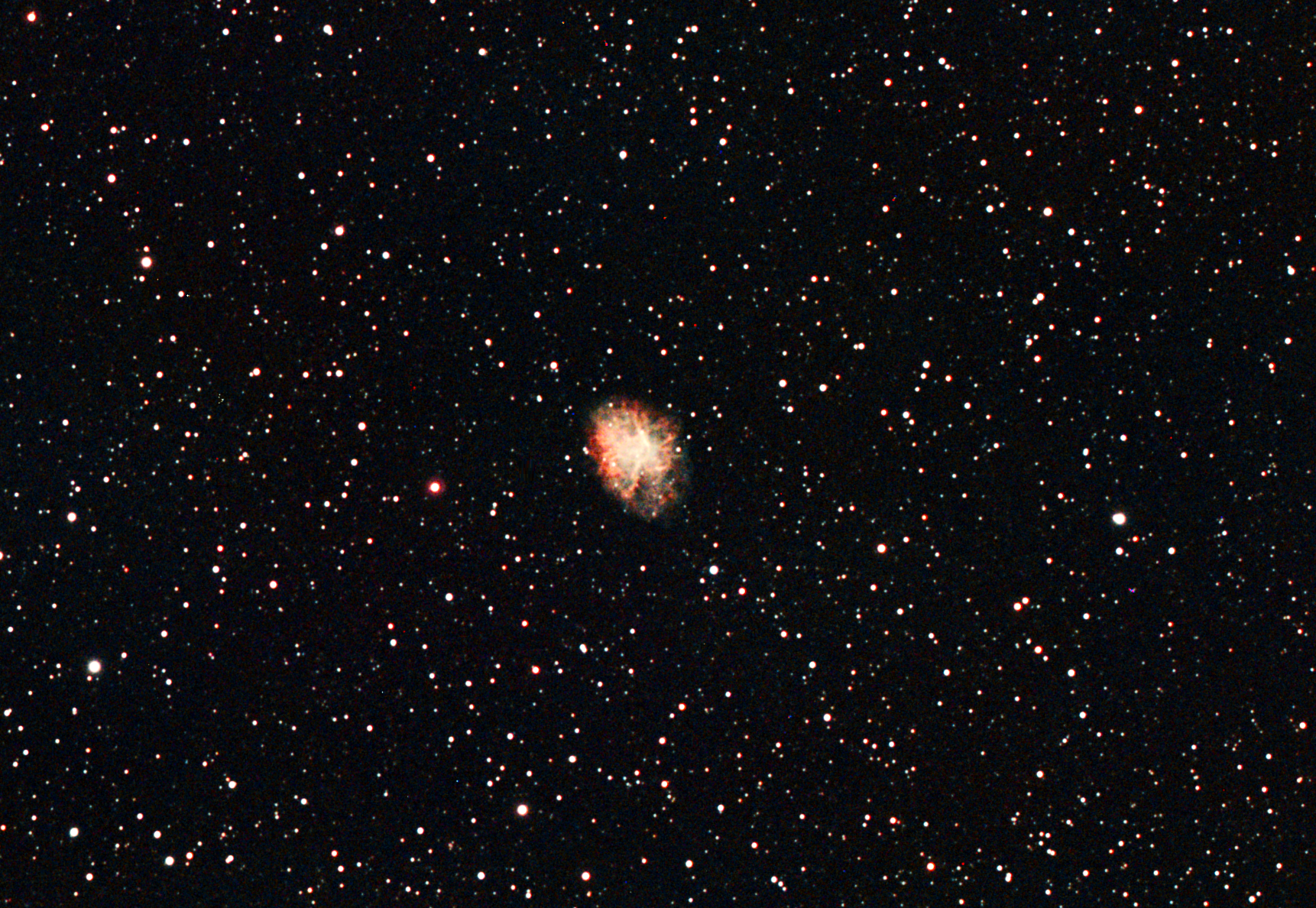 M1 (William Bonar) Stack20_Light_M1_120_0s_Bin1_ABE_DBE-2 M1 Crab Nebula - Skywatcher 72ED, ASI533MC-Pro, EQ5 Pro, 06-02-2022
