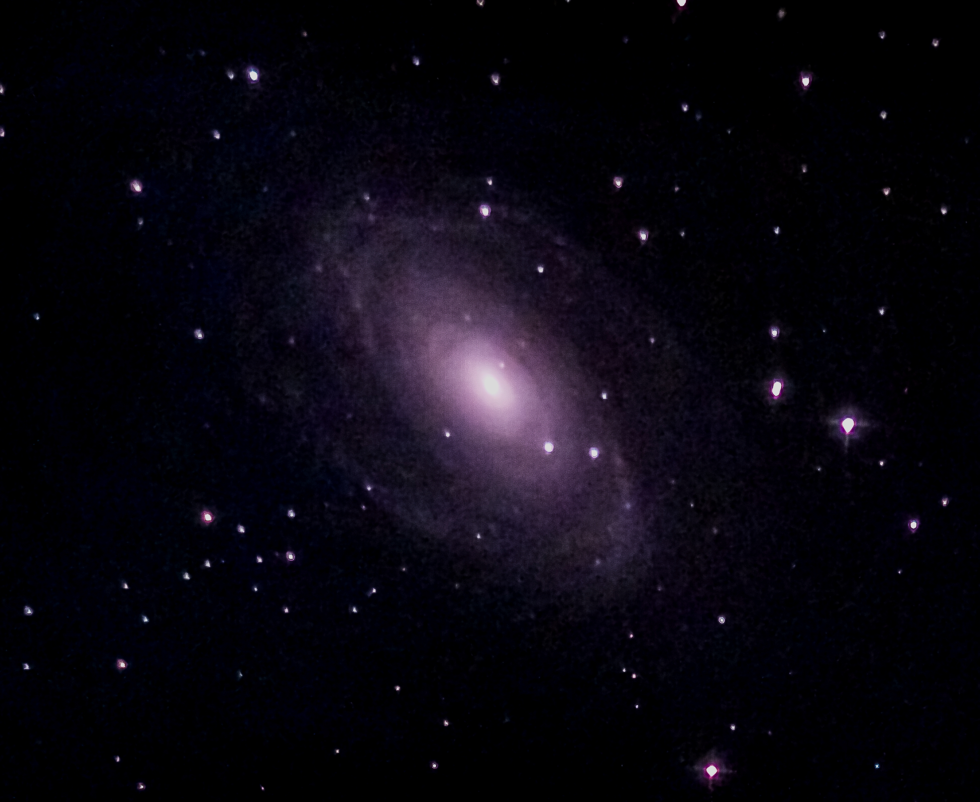 M81 Bodes Galaxy(Peter Black) 44 Minutes eVscope-20220210-200546