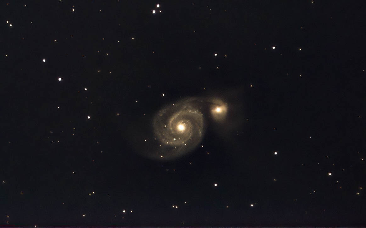 M51 (Andrew Farrow) 27.4.22 Exposure 30secsx750sec