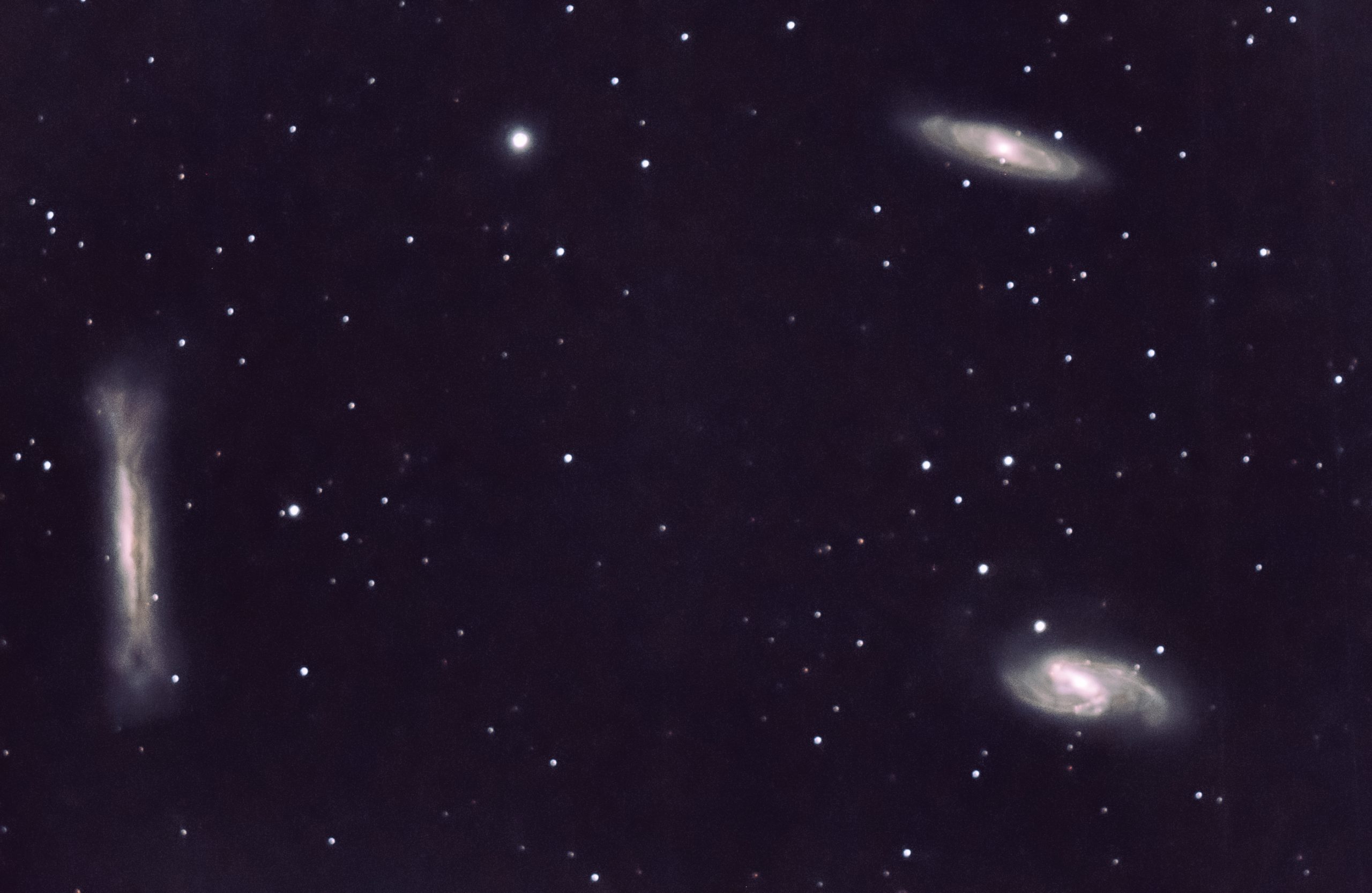Leo Triplet including M65 & M66 (William Bonar) 127ED Triplet, 0.8x Reducer, 2600MC Pro, 24 x 60s 30_4_2022