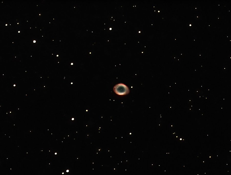 M57 (Andrew Farrow) 20.08.22 ES127mm scope with Atik Infinity camera 30 secs exp for 360 secs