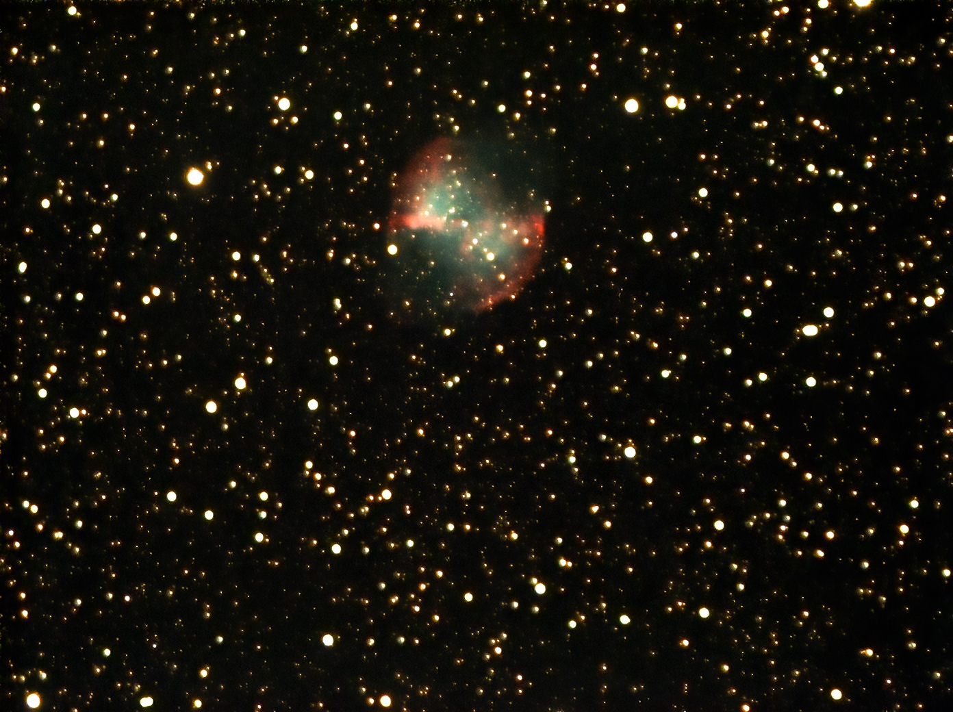 M27 (Andrew Farrow) 20.08.22 ES127mm scope with Atik Infinity camera 30secs exp for total of 1000 secs