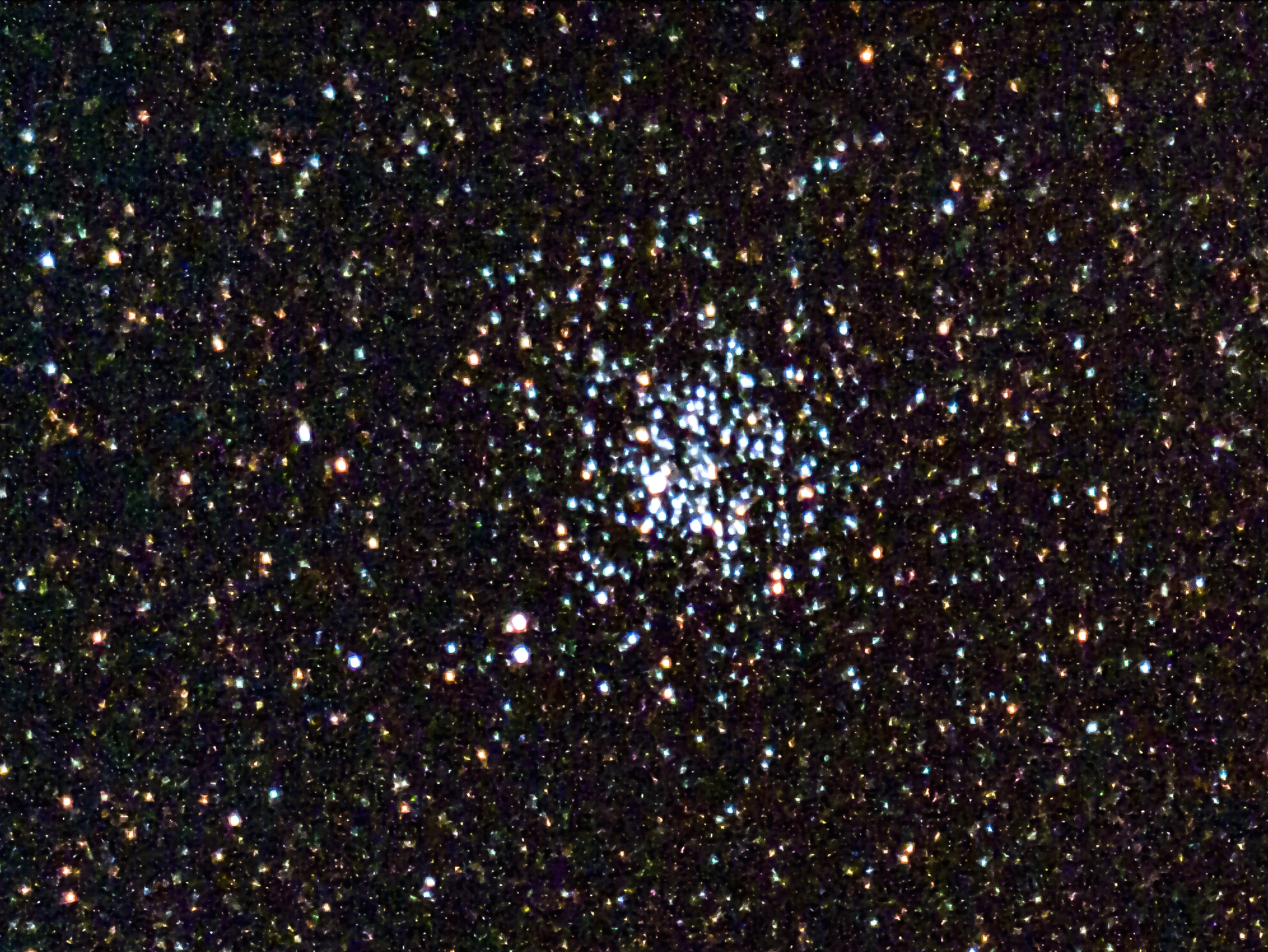 M11 - Wild Duck Cluster (Peter Black) eQuinox 92 seconds, a little Lightroom adjustment