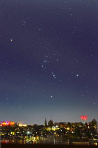Orion over Edinburgh, Pat Devine