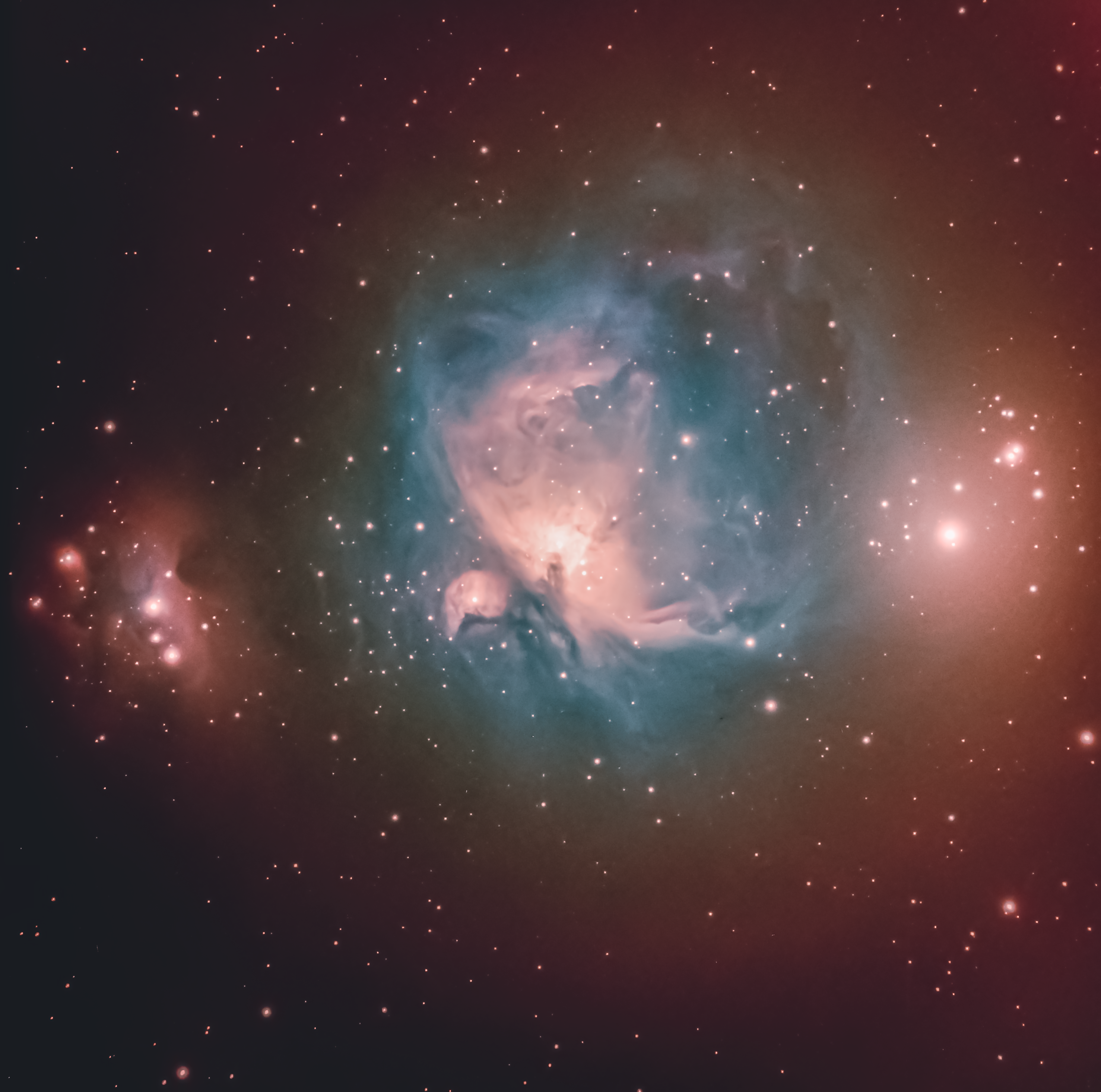 M42 (William Bonar) SW72ED AST533MM Optolong 6.5nm Ha,SII, OII filters