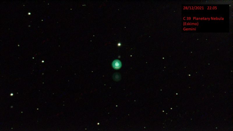 C39 NGC 2392 Eskimo Nebula/Clown Face Nebula Hugh Somerville