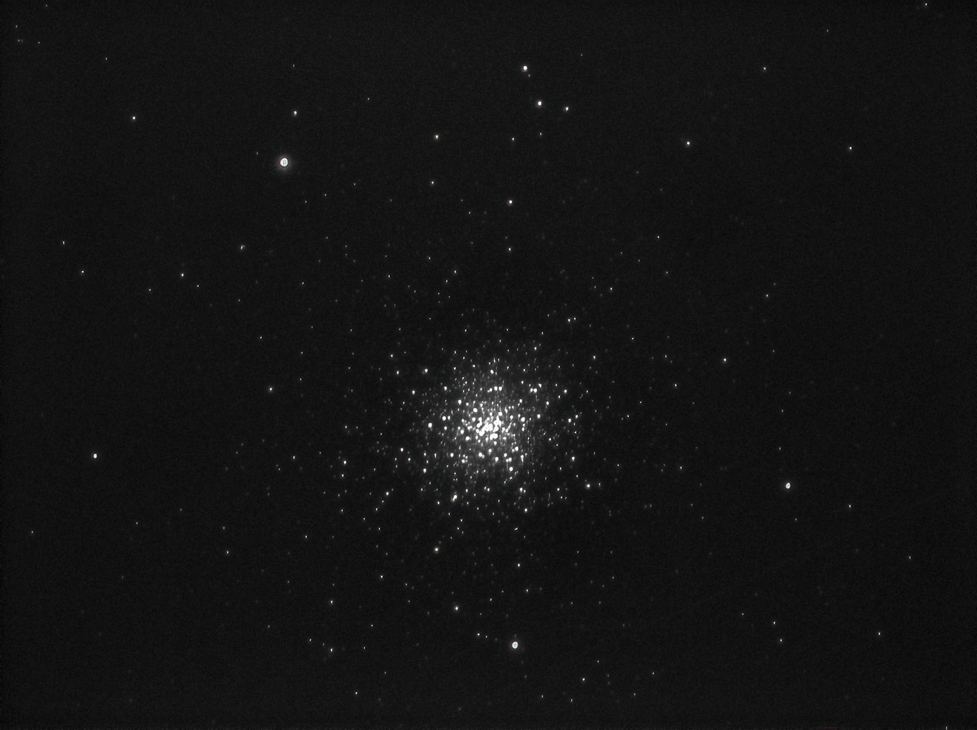 M3 (Andrew Farrow) Taken 06.04.23 ES127mm scope Atik Infinity camera 15sec expsx285secs Lightroom and Denoise