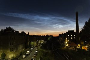 Noctilucent Clouds from Edinburgh by Ramsay McIver