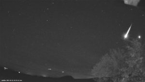 A bright Orionid next to Jupiter caught by one of our meteor cameras 2023-10-23 A bright Orionid next to Jupiter caught by one of our meteor cameras 2023-10-23