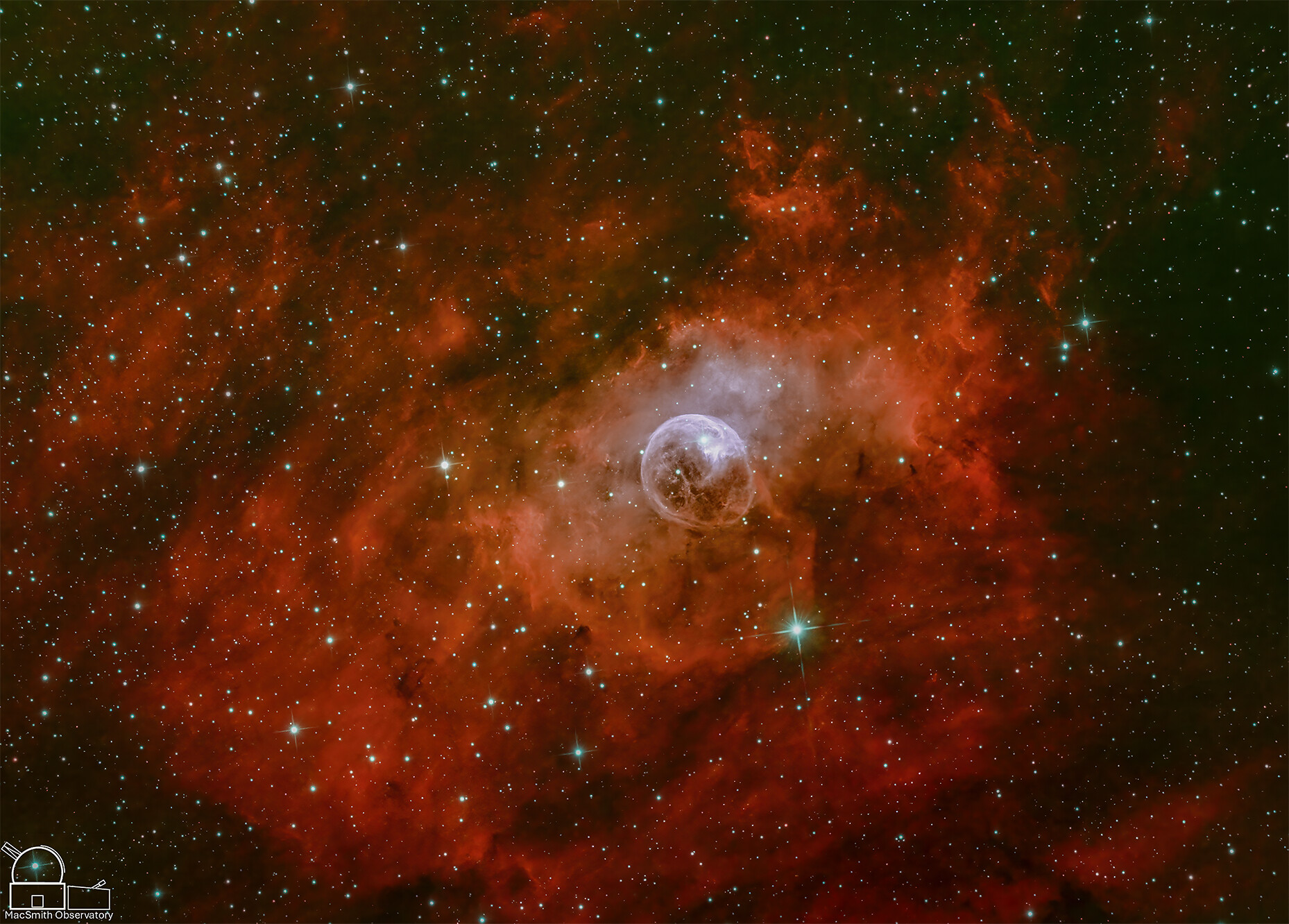 Bubble Nebula, Ian A Smith