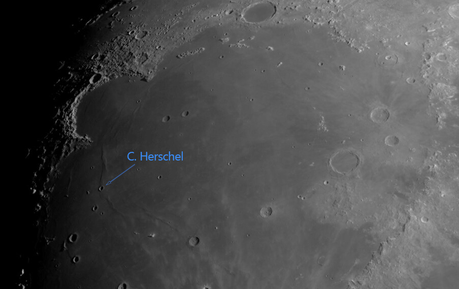 C Herschel Crater