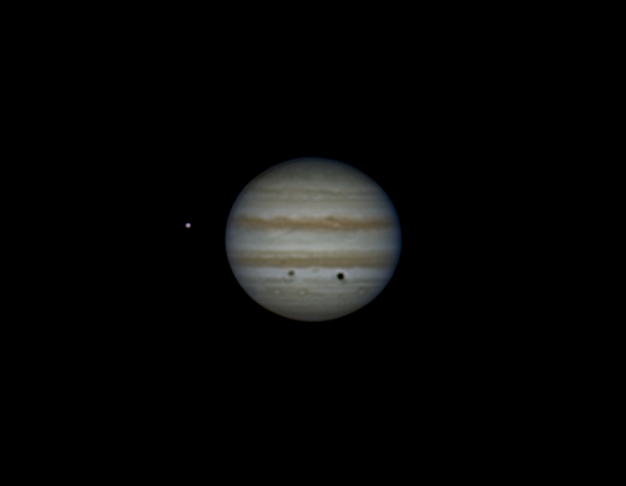 Jupiter and Ganymede 2025-12-30 Matt Finch
