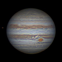 Jupiter and Io 2026-01-15 M. Christie